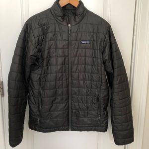 Patagonia Men’s Nano Puff (Medium, Forge Grey)